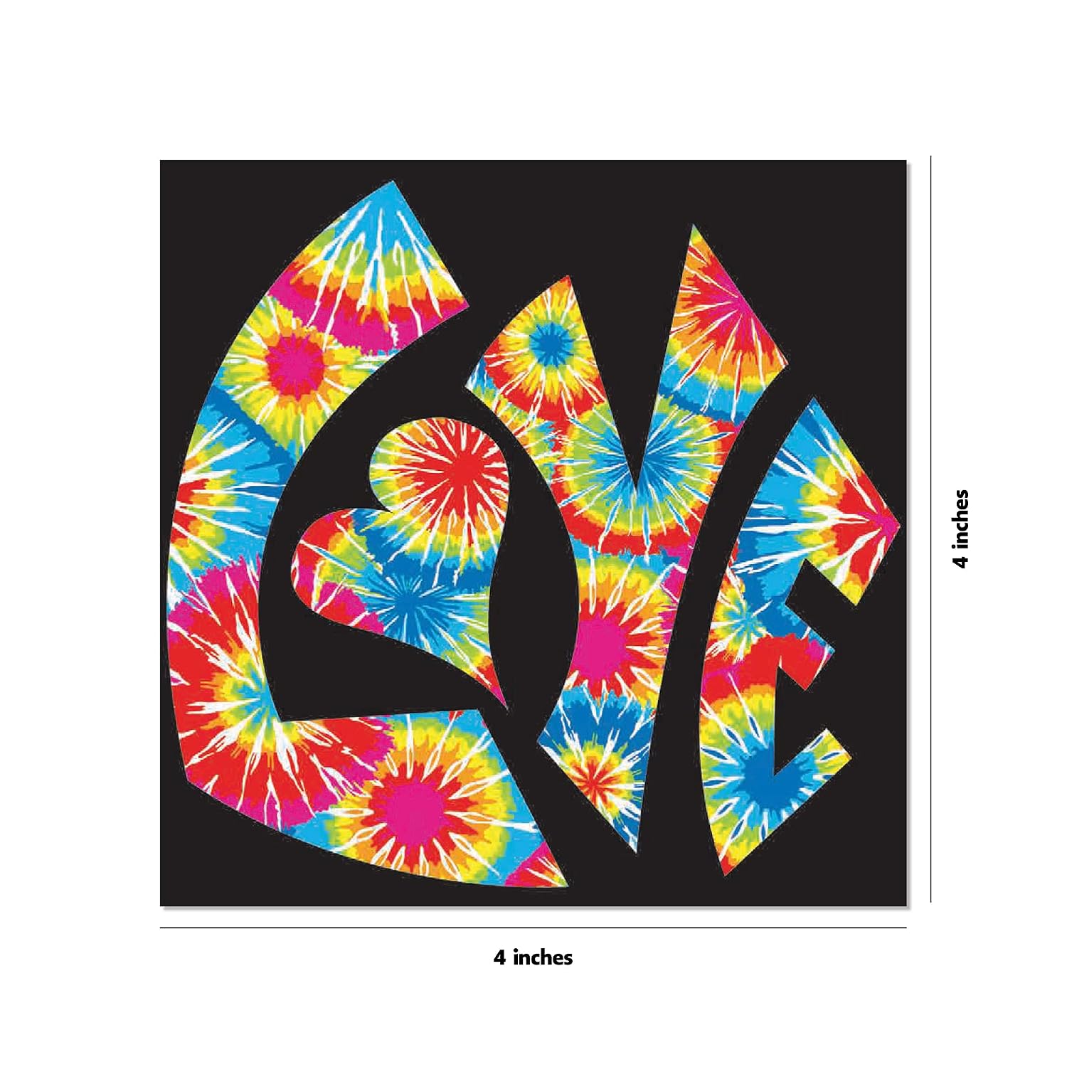Origami Paper 300 sheets Tie-Dye Patterns 4" (10 cm): Tuttle Origami Paper: Double-Sided Origami Sheets Printed with 12 Different Designs