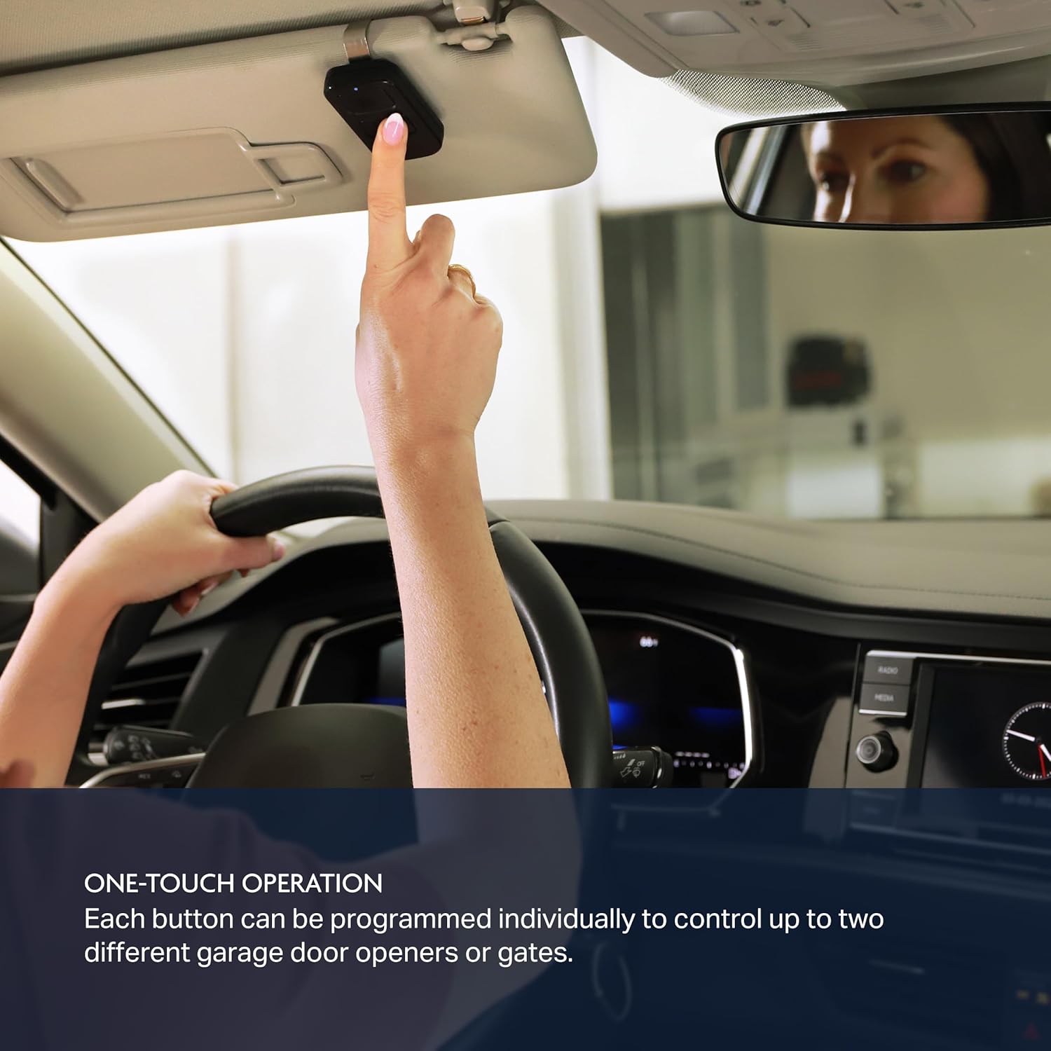 Chamberlain myQ Universal 2-Button Garage Door Remote Control