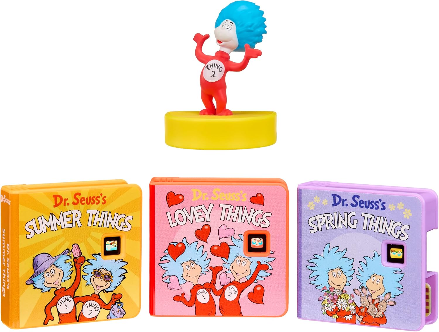 Little Tikes Dr. Seuss Thing 2 Collection, Storytime, Books, Audio Character, Toy Gift, Toddlers, Girls Boys Ages 3+ Years