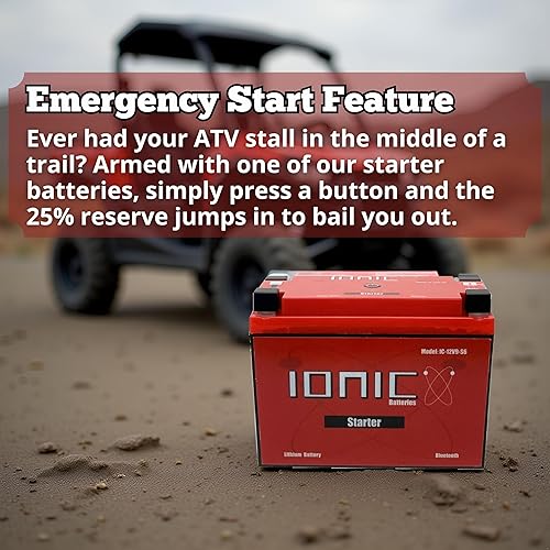 Miniatura 3 de Litio iónico 12V S6  720 CA  Batería de arranque LiFePO4 + Bluetooth