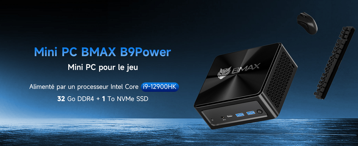 BMAX Mini PC ブラック Amazon.co.jp: BMAX ミニPC 16GB DDR4 512GB SSD Intel N100