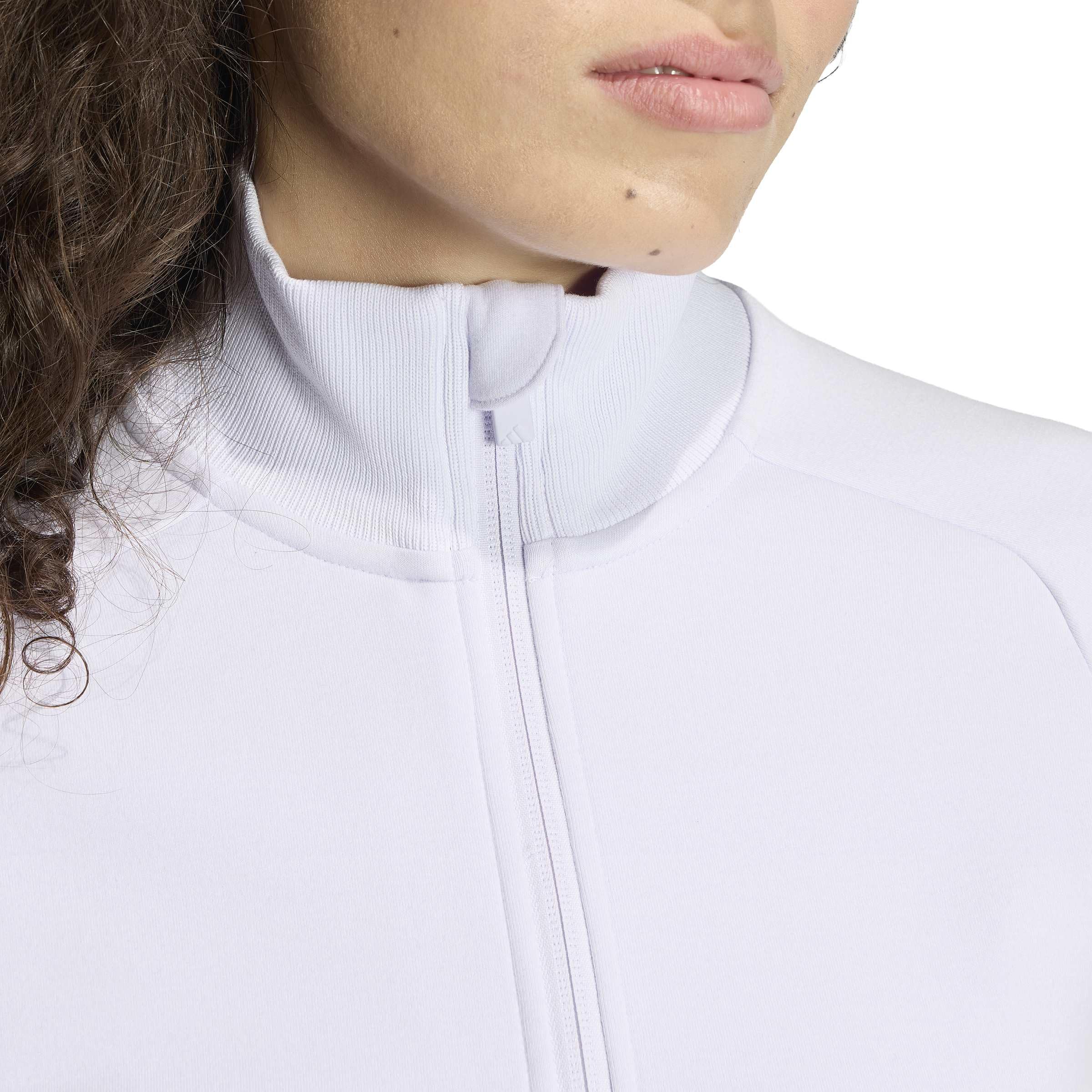 adidas Kobiety Soft Lux Slim Track Top Sweatshirt, Frozen Purple, S