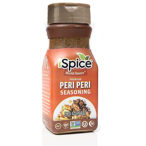 Miniatura 6 de iSpice - Paquete de 4 condimentos de sabor mundial - Todo internacional | Contiene 1 cada uno: Jerk jamaicano, curry rojo tailandés, Peri Peri y