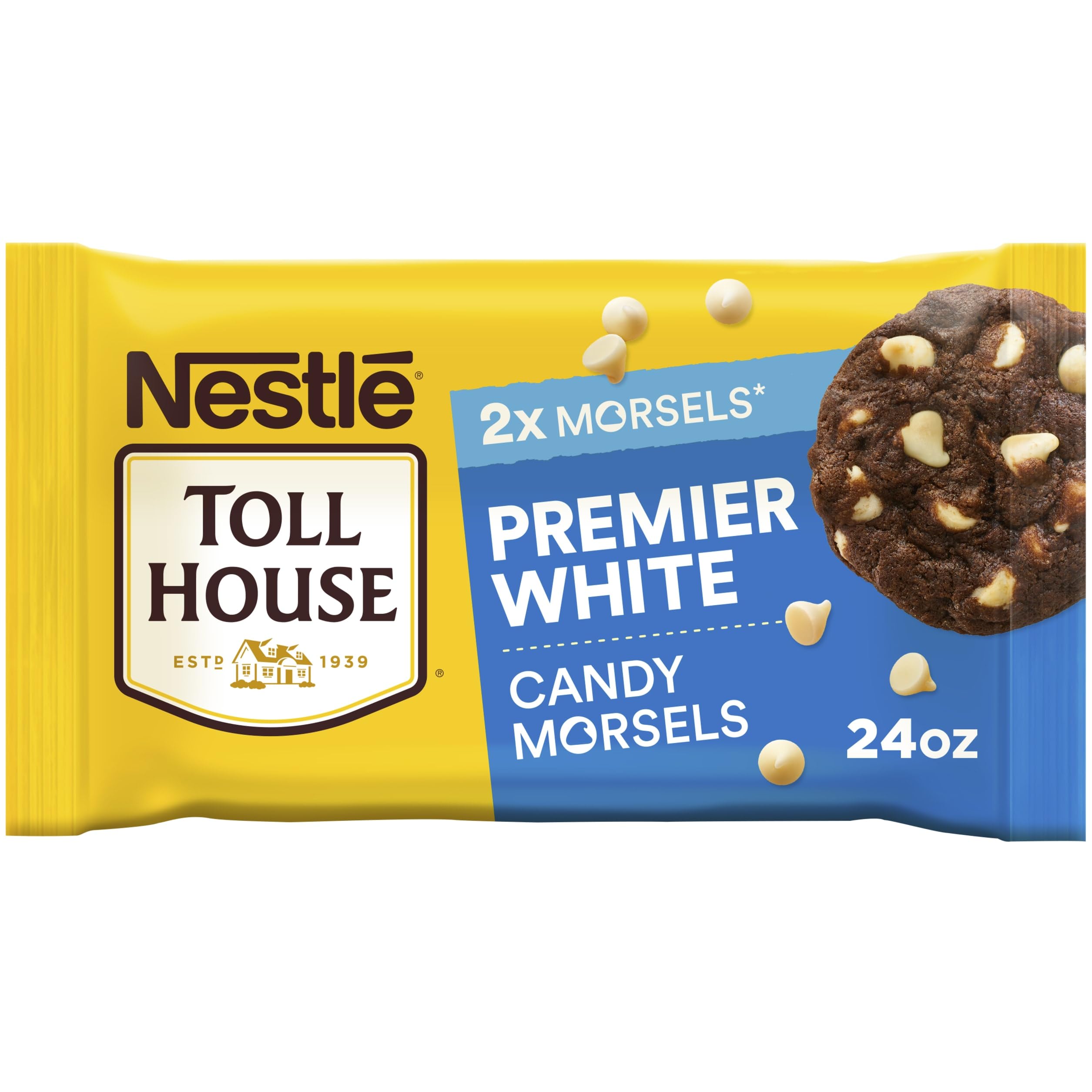NESTLE TOLL HOUSE Premier White Morsels 24 oz. Bag