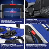 MASKO® Tool Box 969 Pieces Filled | Tool Set in Aluminium Case | Tool Box with Wheels | Tool Box Household, Home, Hobby, Car | Trolley Function | Professional Tool Trolley Hand Tool - 9
