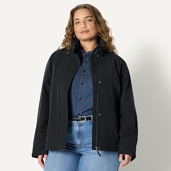 Amazon Essentials Women's Regular-Fit Packable Lightweight Waterproof Rain Jacket