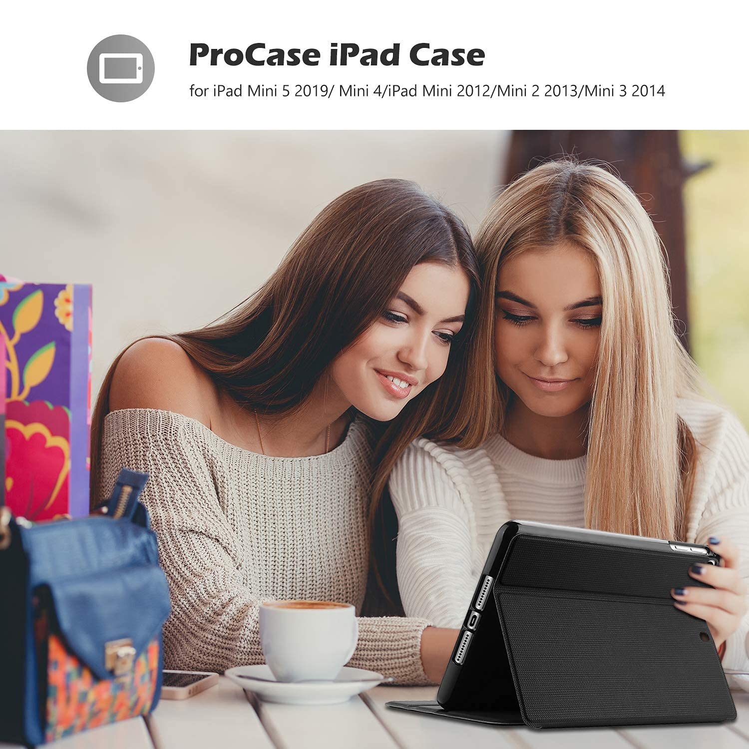 ProCase Book Cover for iPad mini 5 Generation 2019/ Mini ... - Image 8