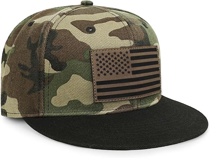 Gorro Snapback con Bandera Americana para Hombre y Mujer miniatura 2