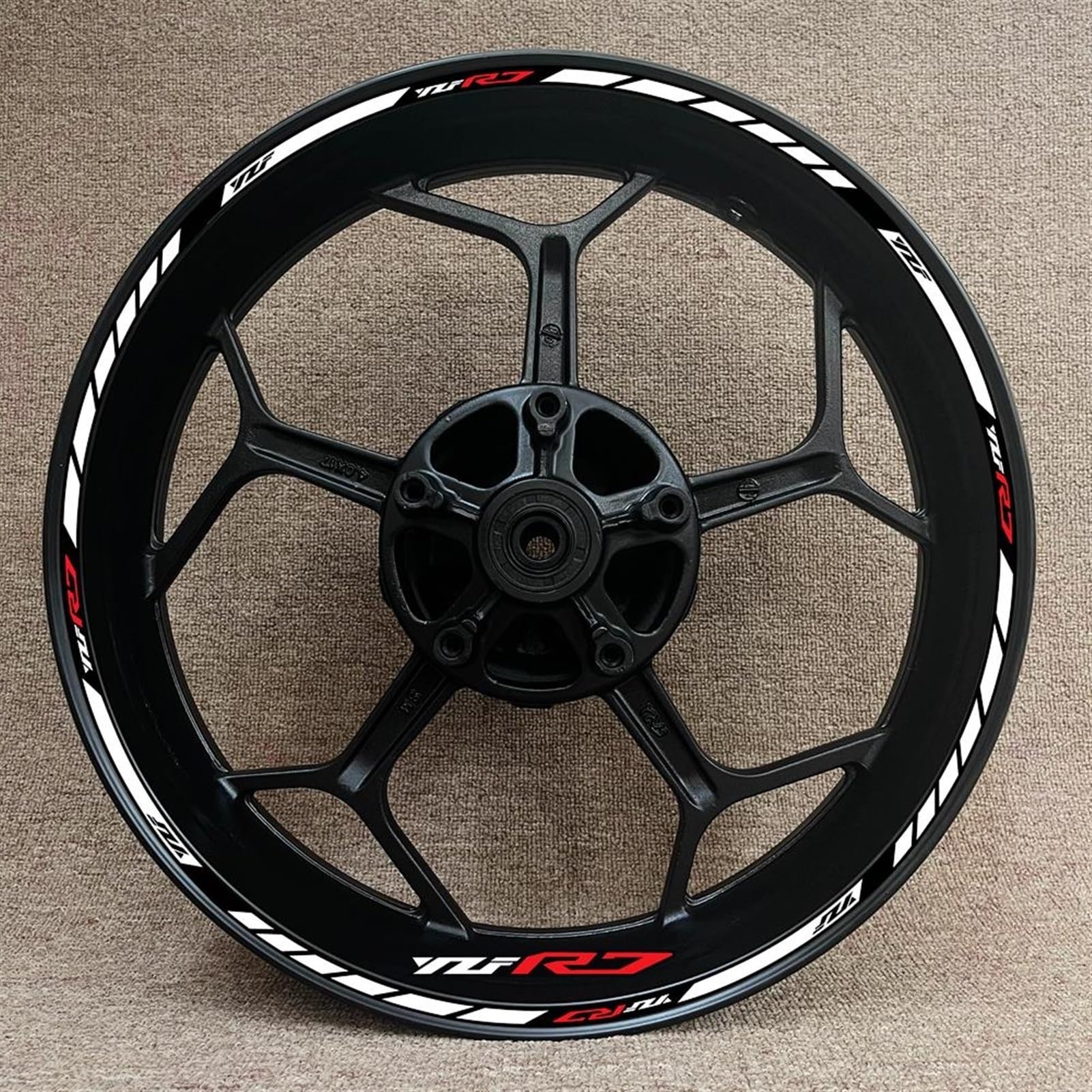 Motorcycle Wheel Stickers for Yamaha YZF R7 YZFR7 Motorbike