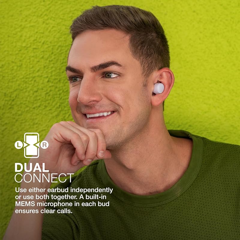 JLab, Go Air Pop, True Wireless Earbuds, Bluetooth 5.1, Dual Connect, IPX4, EQ3 Sound Settings, Lilac image 5