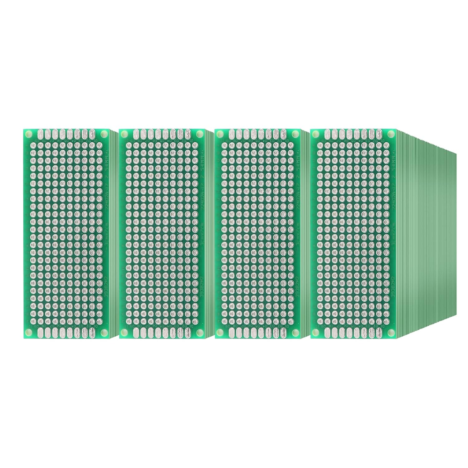 Prototype PCB Board,200Pcs 3x7cm Double Sided FR4 Protoboard for Soldering Prototyping Project (3x7cm-200Pcs)