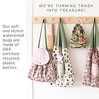 Vista 7 de Esembly Ditty Bag Duo - Bolsas húmedas reutilizables impermeables para pañales de tela, trajes de baño, artículos de tocador y aperitivos, juego