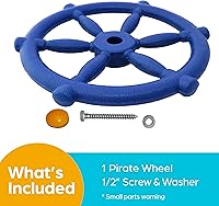 Vista 6 de Selva gimnasio Reino – Rueda los Buques pirata, color azul