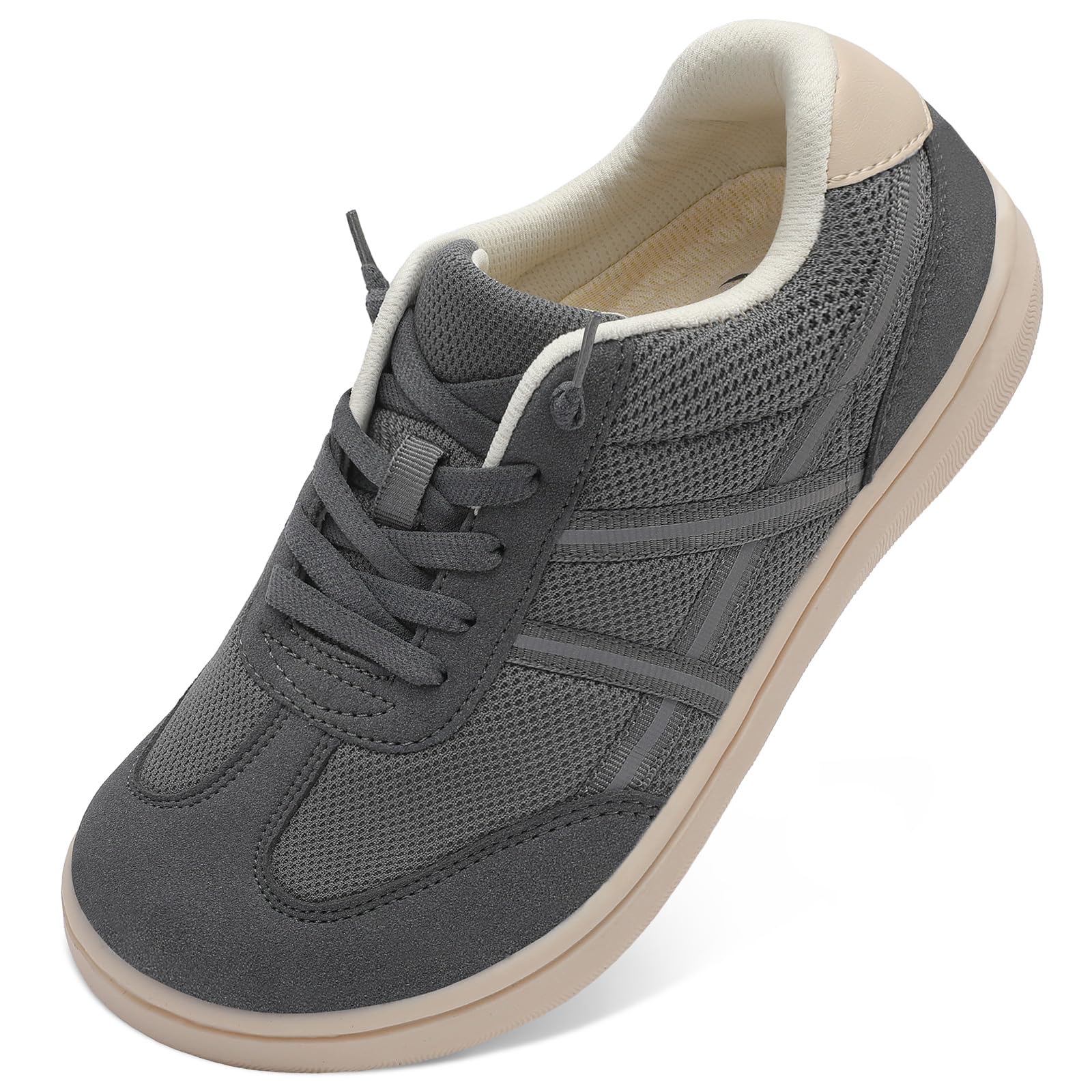 LeIsfIt Women's Barefoot Slip-On Shoes Wide Toe Box Zero Drop Casual Sneakers Non-Slip Breathable Walking Shoes for Tennis Travel & Everyday — view 14
