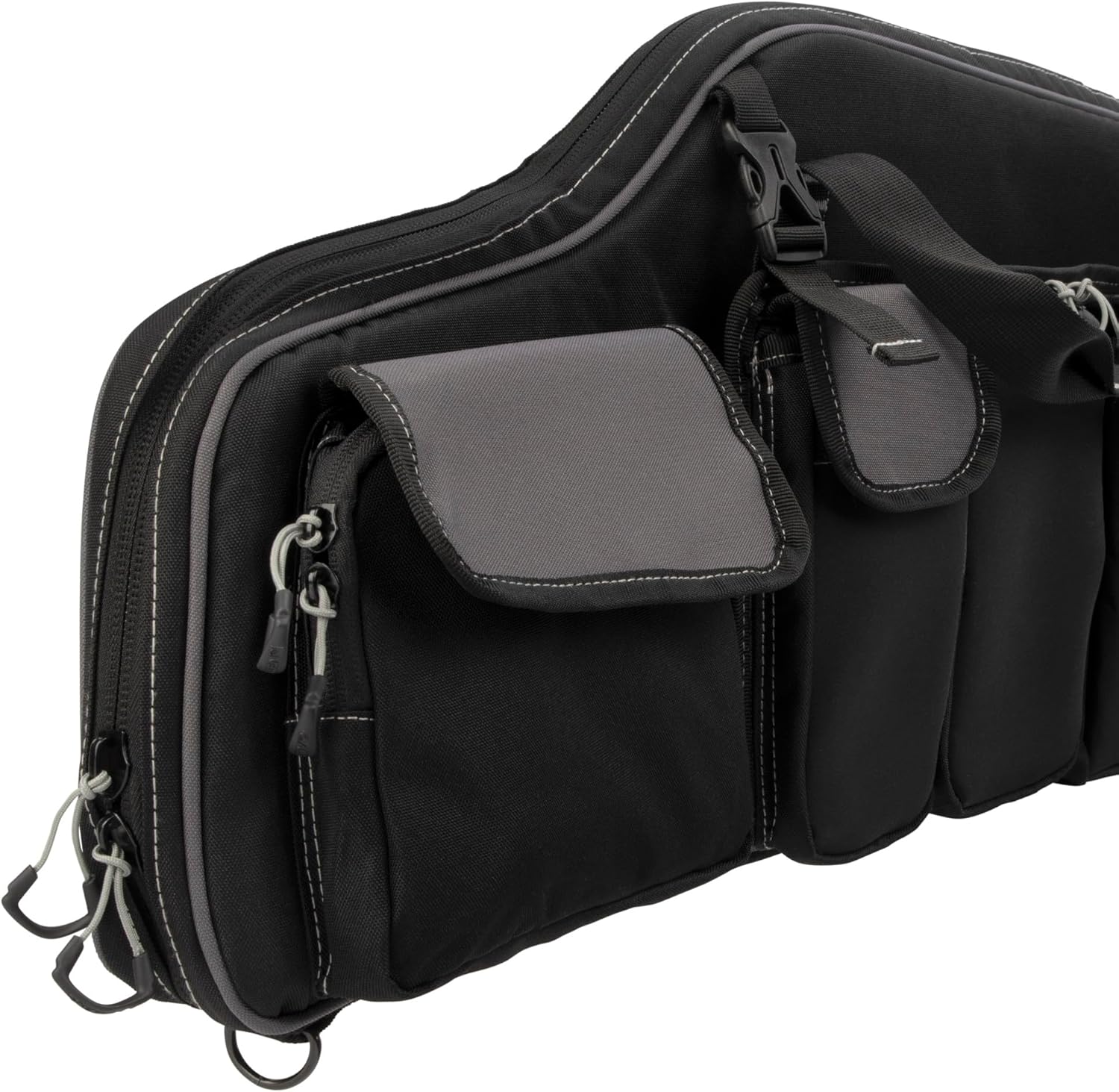 Allen Company Gear Fit MAG Rifle Case 50 inches Magnetic Flap Pocket Removable Organizer for Ammo Tools