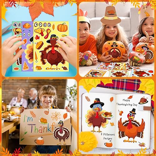 Miniatura 7 de SEPGLITTER Calcomanías de Pascua, 48 hojas de calcomanías de Pascua para niños, calcomanías de animales para la escuela, aula, actividades, juegos,