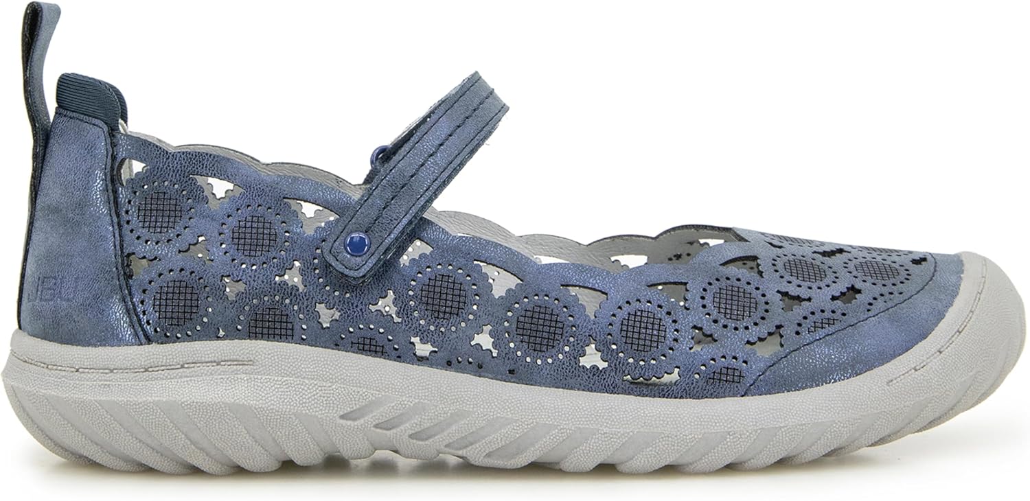 JBU Anne Women's Comfort Casual Classic Mary Jane Flats Fashion Shoes - Image 7