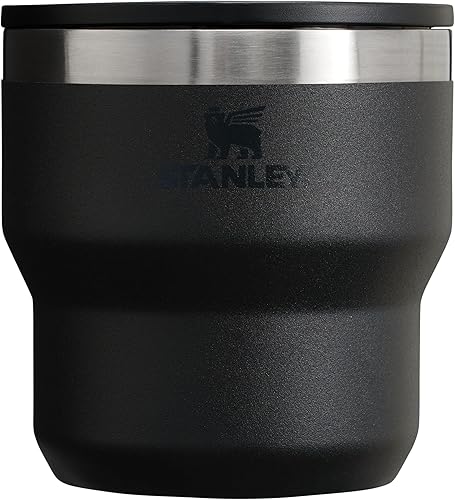 STANLEY Stay-Hot Taza de Campamento Apilable de 10 onzas  Tapa para Bebida a Presión  Taza para Café, Té y Bebidas  Taza de Café Aislada de Acero