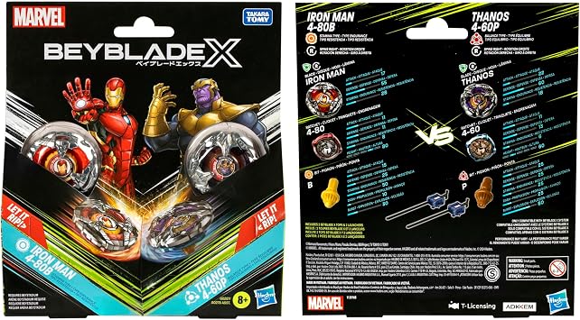 Beyblade BBX Thanos Iron Man