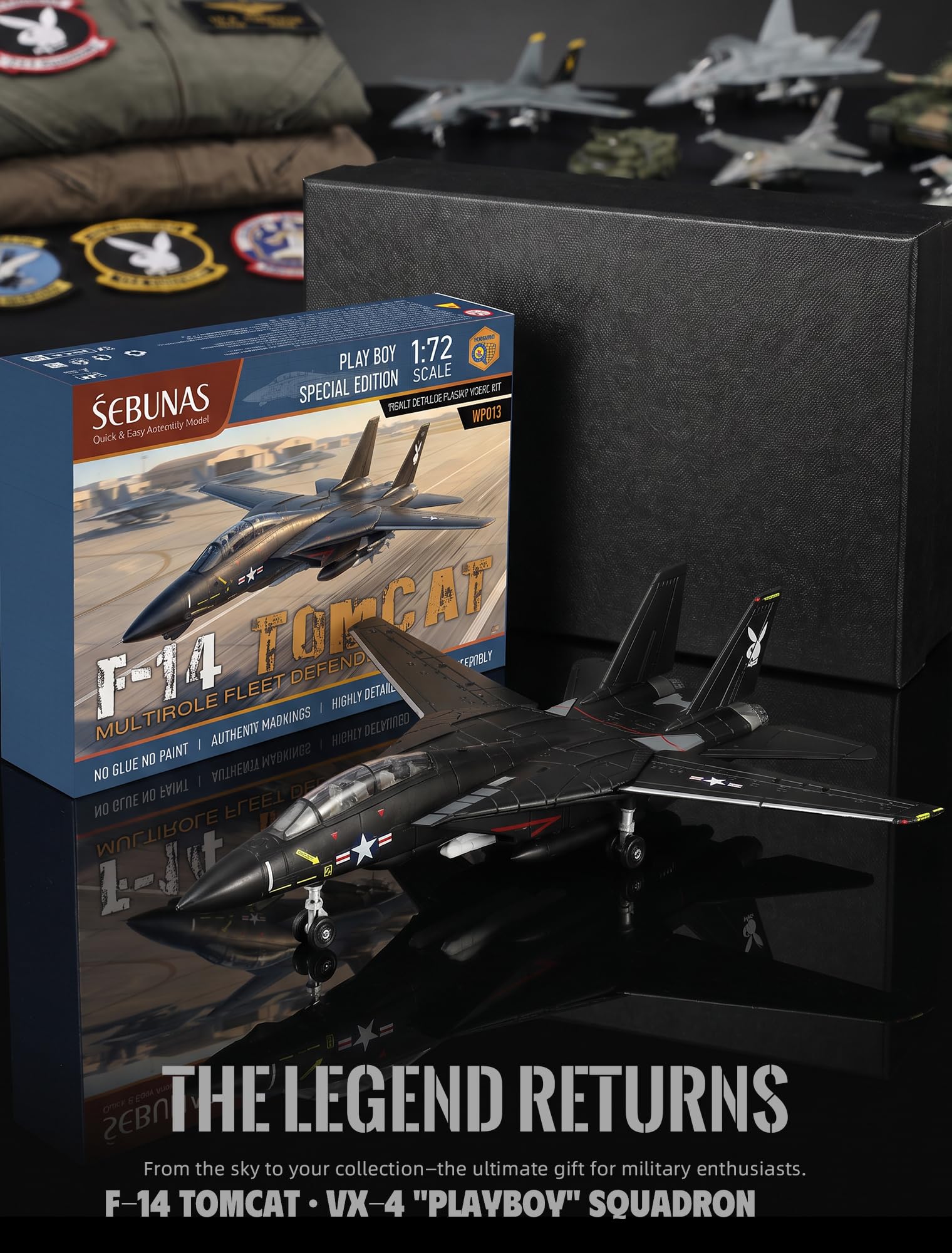 Amazon | SEBUNAS 1:72スケール F-14 トムキャットファイタージェット