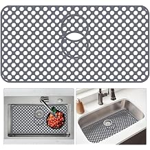Flytime Silicone Sink Protectors for Kitchen Sink, 26"x 14" Kitchen Grid Accessory, Non-Slip Heat-Resistant Mat for Bottom of Farmhouse Porcelain Stainless Steel
