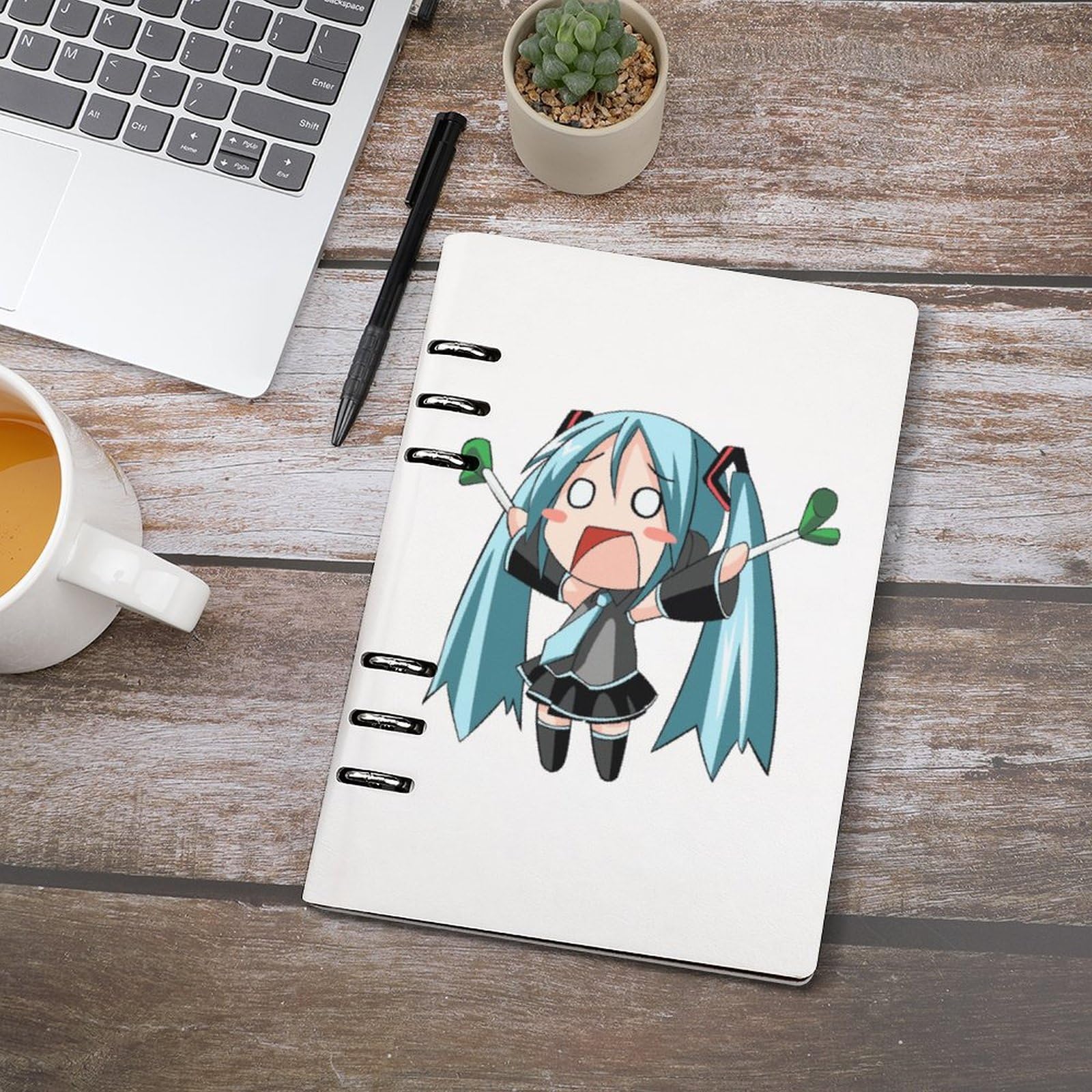 Amazon.co.jp: バインダーノート 初音ミク Miku 美少女 萌え システム