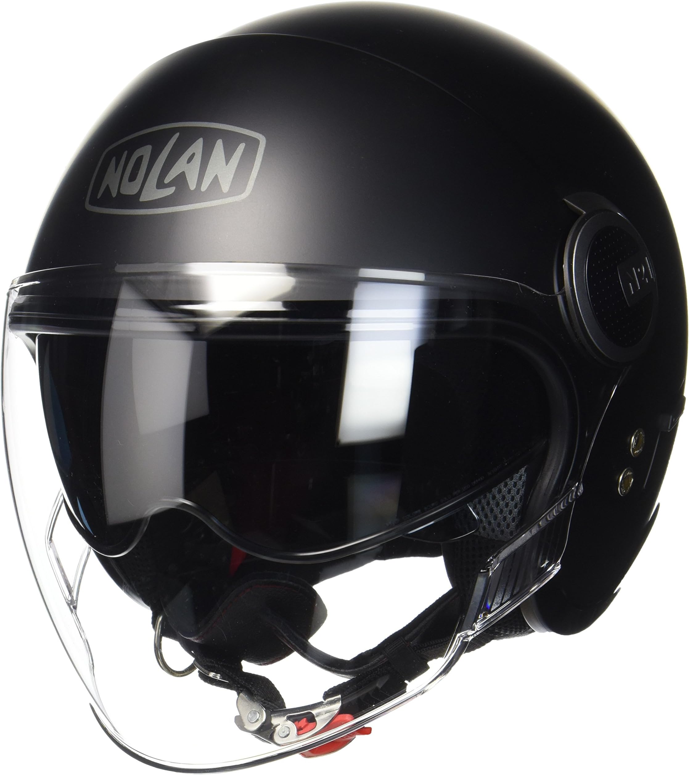 Nolan N21 Visor Classic Jet Helmet Matte Black Size M (57/58)