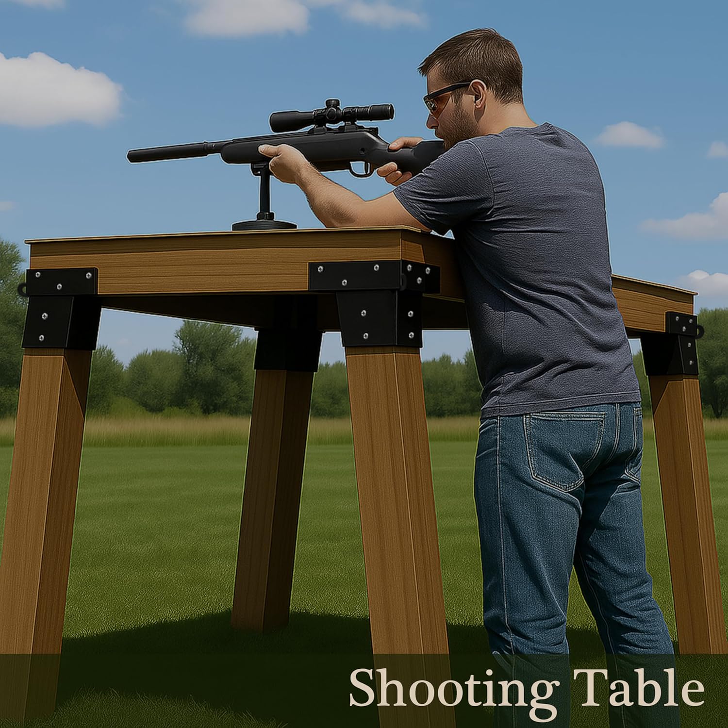 Deer Stand Brackets 4x4, Elevator Brackets 4"x4",Deer Blind Bracket, for Outdoor Hunting Platform, Elevated Deer Blind Bracket, Shooting Shacks, Tree Houses and Observation Decks, Lifeguard Lookout