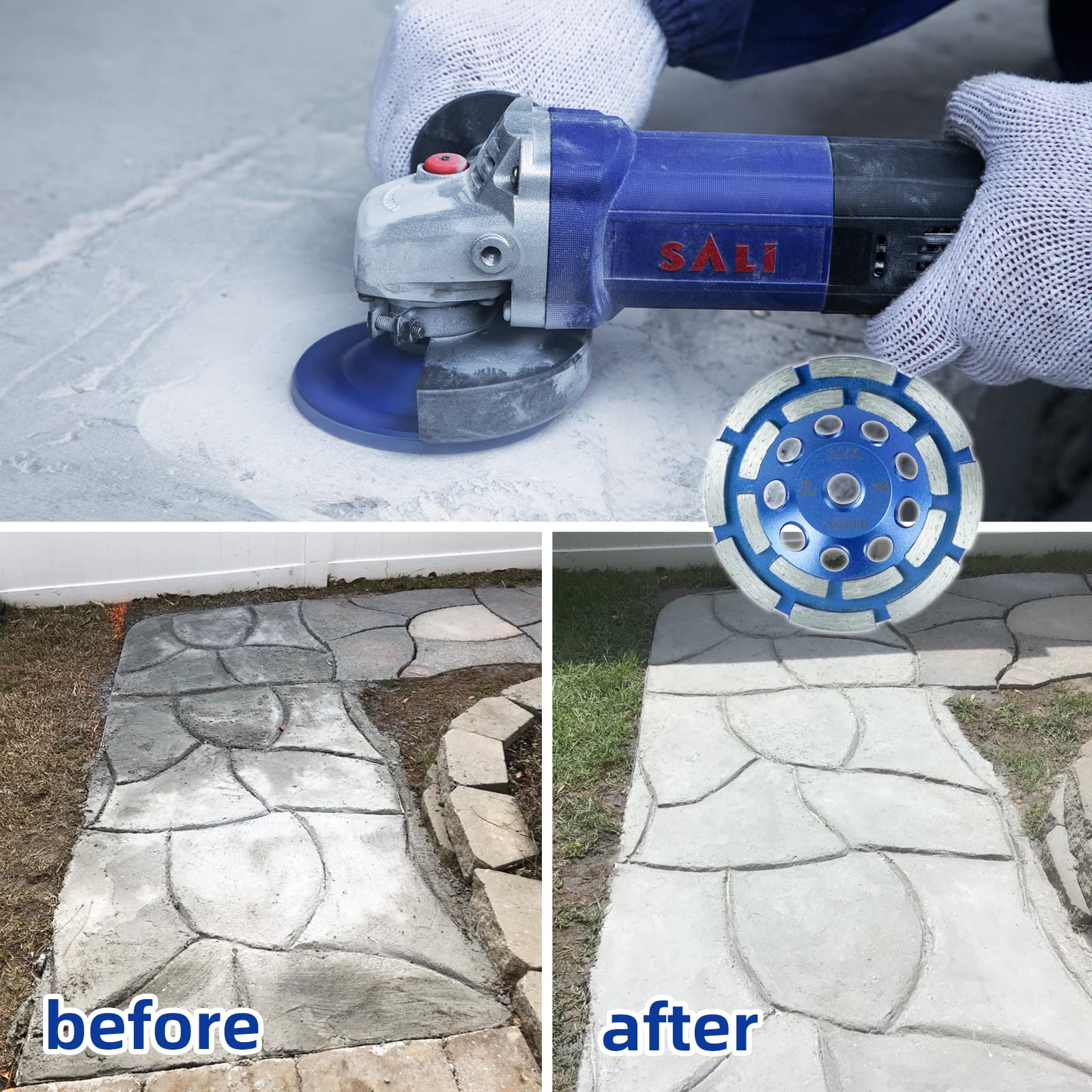 SALI Diamond Grinding Wheels - Coating Removal -5