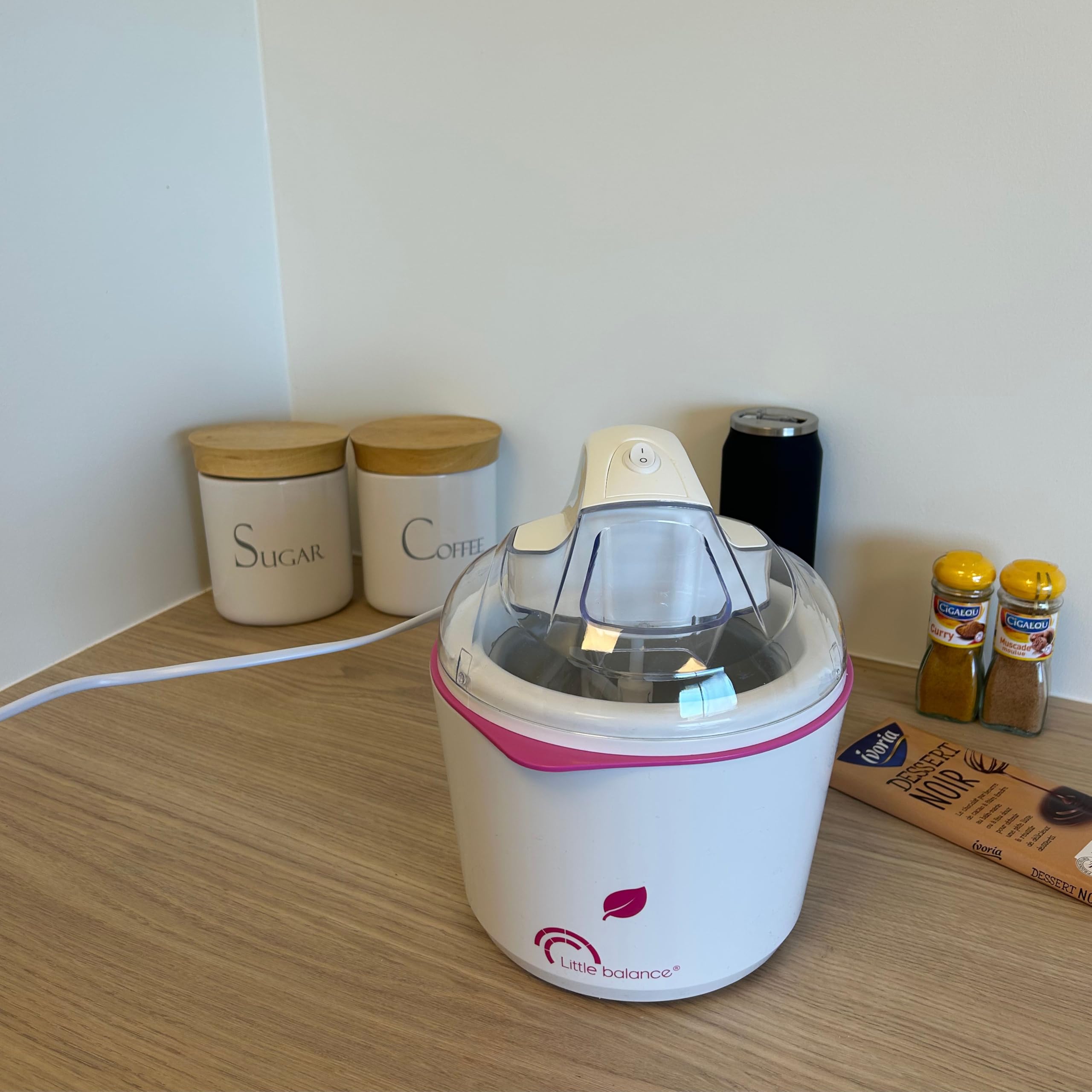 Pequeños electrodomésticos Máquina de helados Happy Sorbets Tazón doble.