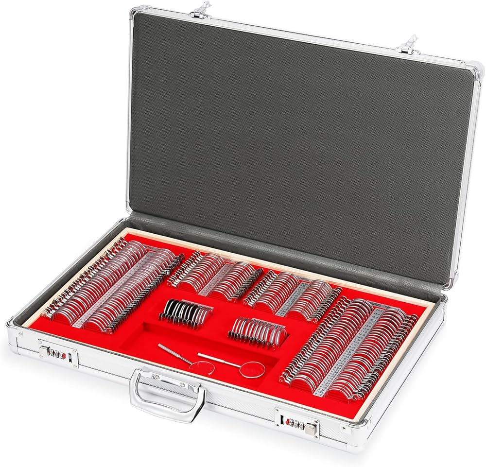 検眼レンズ・眼鏡 セット 視力検査 眼科