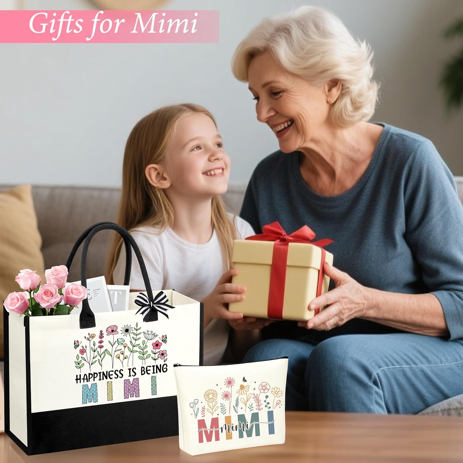 Grandma Aunt Mimi Mama Gigi Nana Gifts Birthday Gifts for Women - Image 3