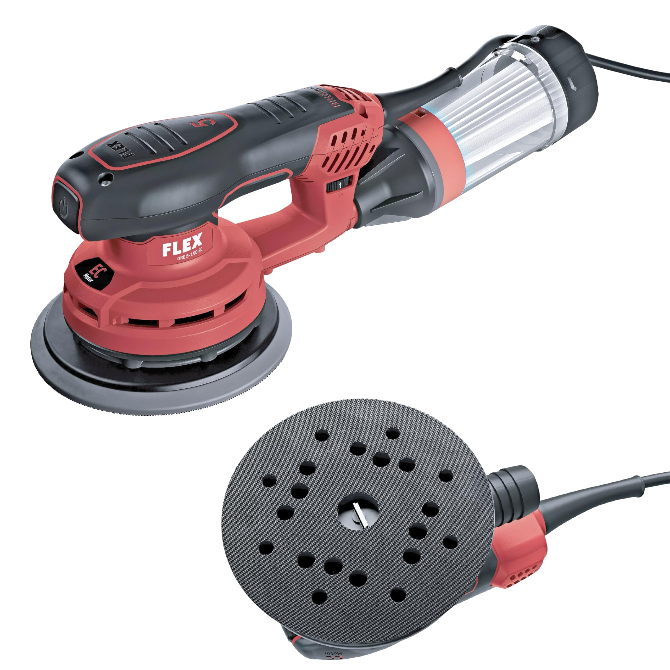 Flex ORE 5-150 EC 230/BS Brushless Random Orbit Disc Sander 150mm 240v