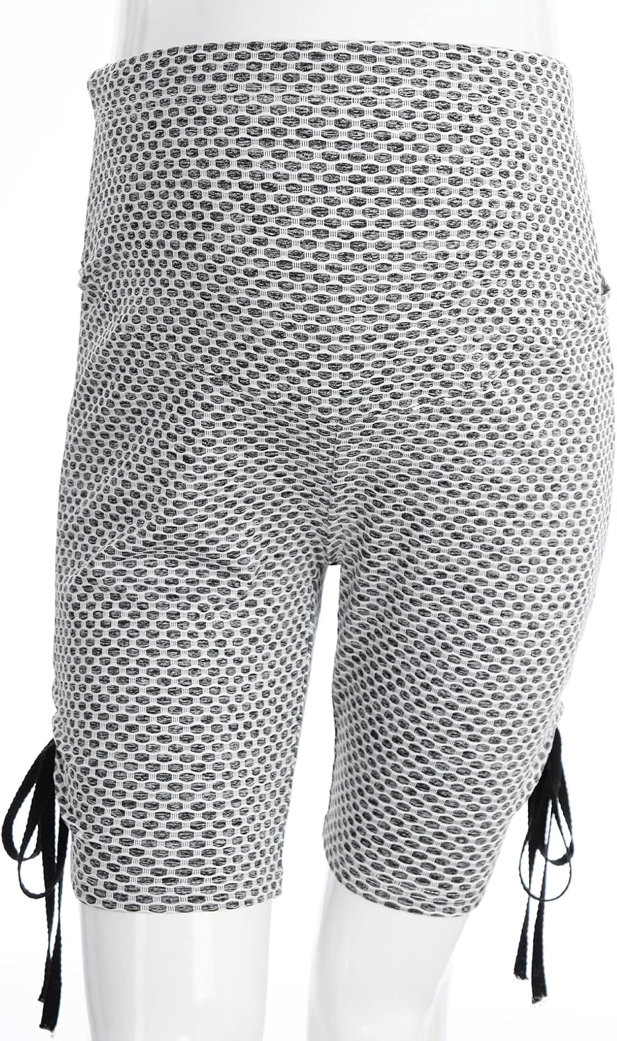 Kaerm Women Pregnancy Fashion Printed Yoga Shorts Maternity Over The Belly Workout Running Athletic Leggings