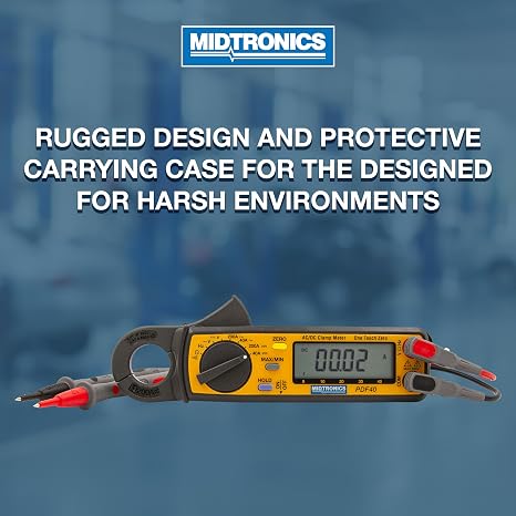 Midtronics AMP-100 Multimeter - PDF-40 Digital Amp Clamp