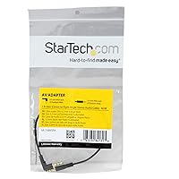 Vista 4 de StarTech.com MU1MMS cable de audio estéreo, 9/64 in, de macho a macho