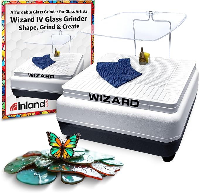 Inland Craft Wizard IV Glass Grinder - Precision Stained Glass