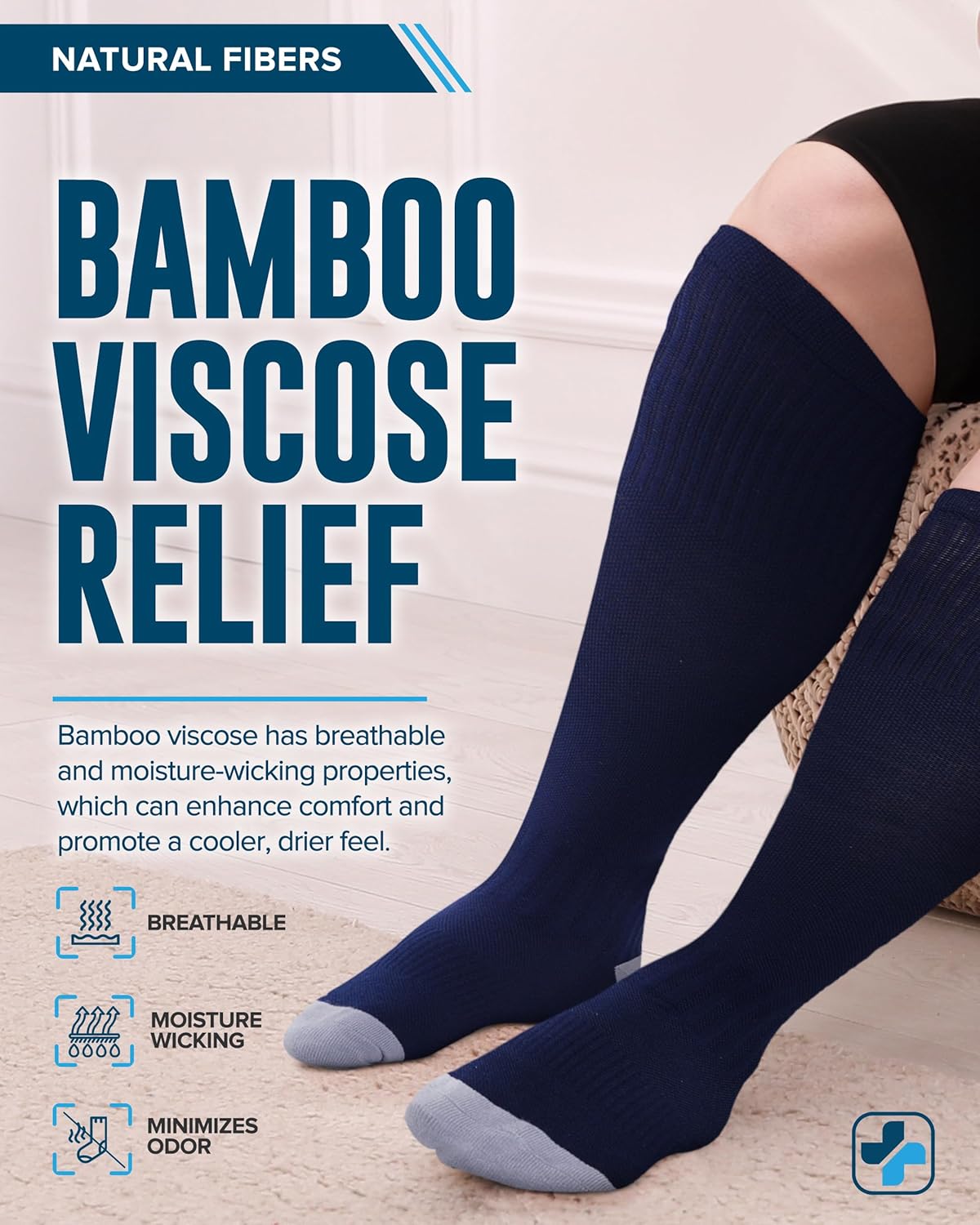 Doctor's Select Plus Size Compression Socks - Bundle