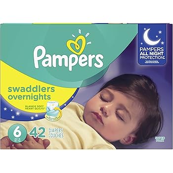 pampers overnight size 6