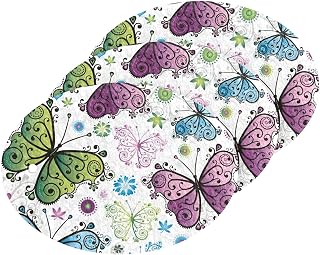 MAOBLYR Quick Absorption Household Cleaning Sponge,Double-Sided Reusable3.54x2.56In,Kitchen Tableware Multi-Purpose Cleaning 3 Sets-Art Butterfly