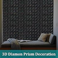 Vista 6 de Película de Privacidad para Ventana Oscura de Windimiley, Película de Vidrio Manchado para Control de Calor UV, Película Decorativa Arco Iris