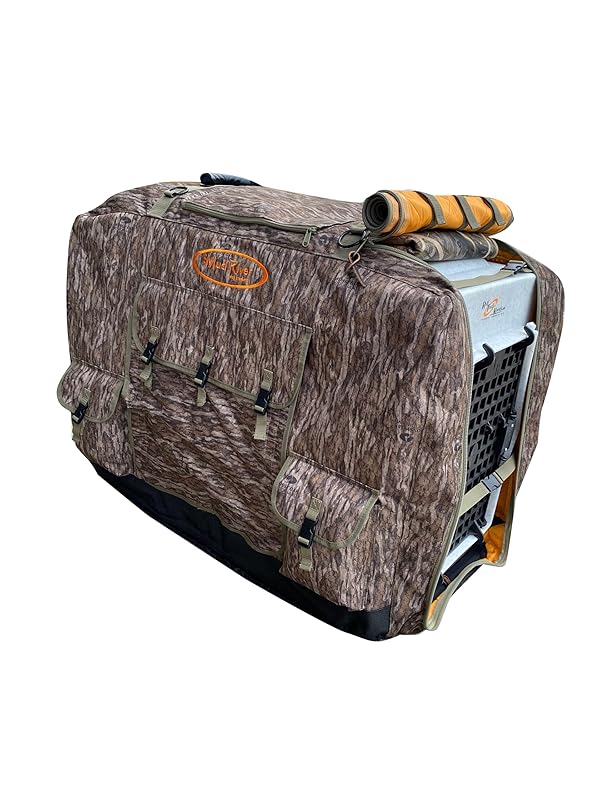 Mudriver Bedford Uninsulated Kennel Cover, Bottomland, Medium 32"x23"x25" by Mud River - Used condition - US$58.08