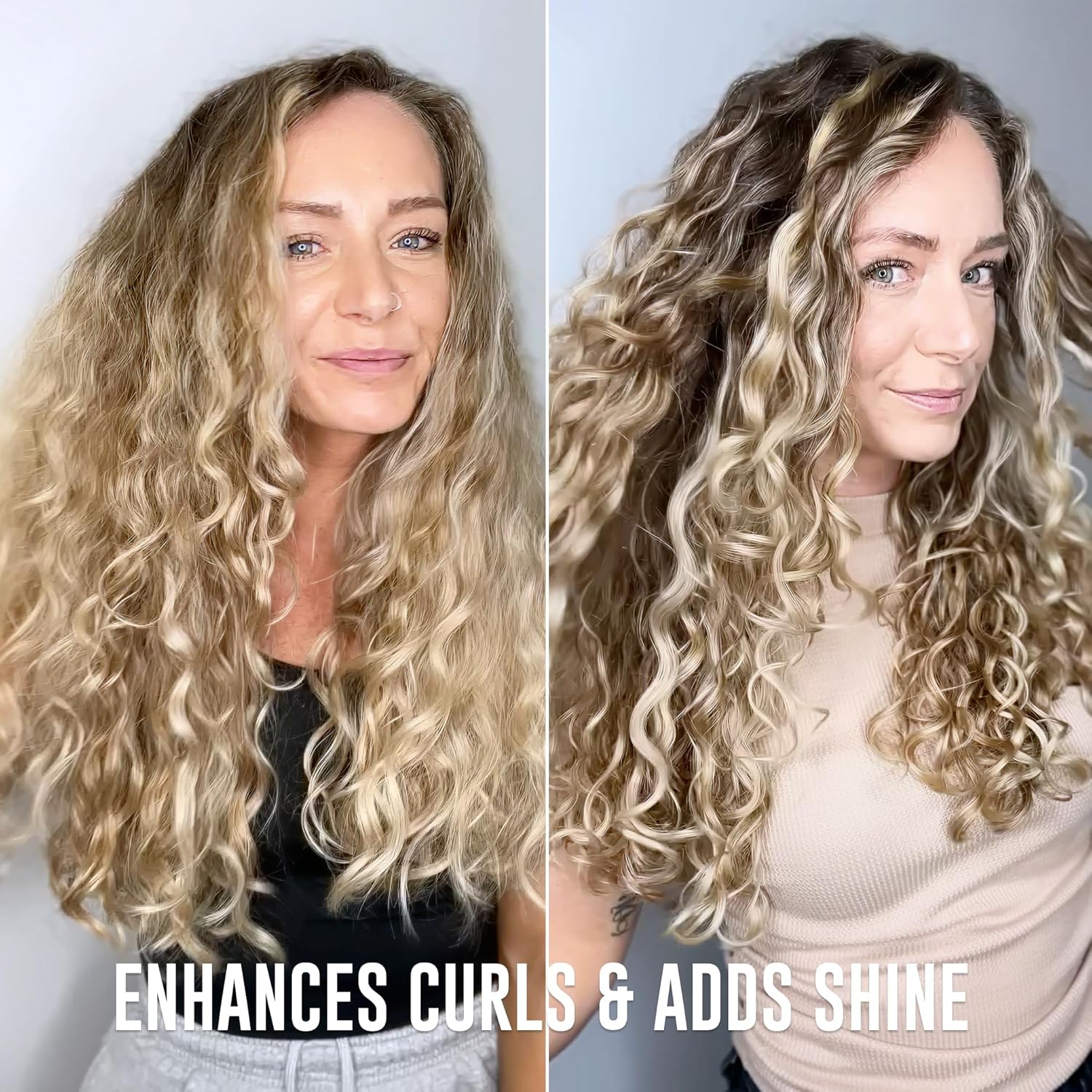 Love Ur Curls Irish Sea Moss Hair Gel, Medium Hold Hair Styling Curling Gel for Defined Curly Hair, Waves & Coils, Vegan, Cruelty Free, 236mL - Image 3