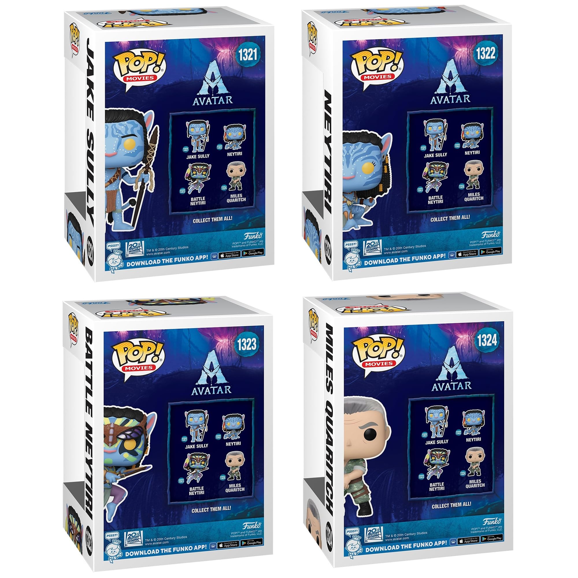 FUNKO POP フィギュア アバター ジェイクサリー ネイティリ 2体セット Amazon.co.jp: Funko POP! 映画:アバター コレクターセット