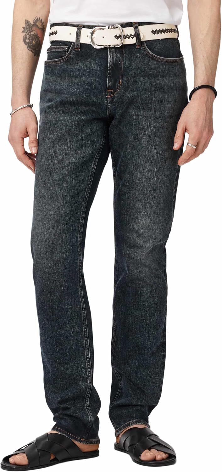 John Varvatos Men's Fret Regular Fit Jean - Aziel Wash