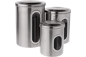 Fox Run 6103 Canister Set: Elevate Your Kitchen Organization