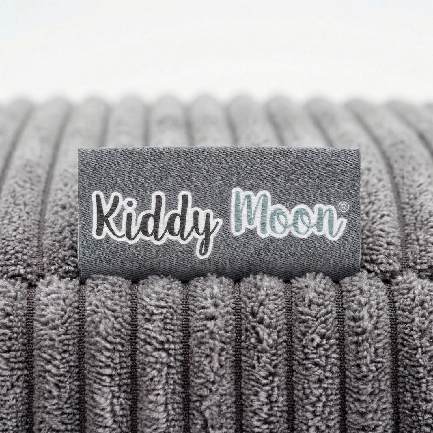 KiddyMoon Hüpfpolster Für Kinder Hüpfmatratze Kinder Trampolin Für Zuhause Turnmatte Matratze Zum Hüpfen Abnehmbarer Bezug Waschbar, Dunkelgrau