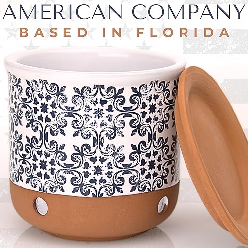 Miniatura 6 de Garlic Keeper de cerámica  conservadores de ajo  recipiente de almacenamiento de ajo  Soporte para ajo  Encimera  Tarro de ajo  Contenedor de ajo