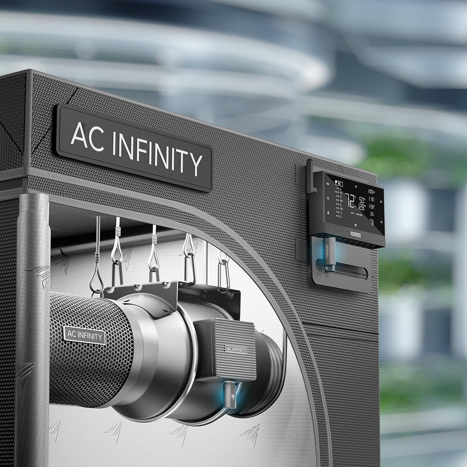 AC Infinity UIS Wireless 1-to-1 Transmitter and Receiver Two-Pack, Replaces Wired Connector Cords, 26 ft. Max Range, 2.4 Ghz Remote Connection to UIS Devices and Controllers