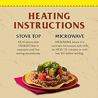 Vista 7 de Rosarita Frijoles refritos sin grasa con chile verde y lima, 16 onzas